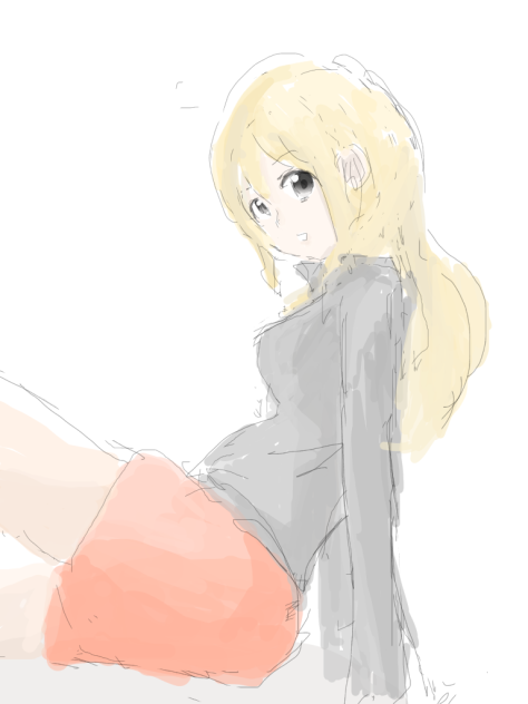 横顔