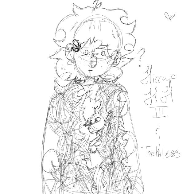 MUCH improved book hiccup and toothless