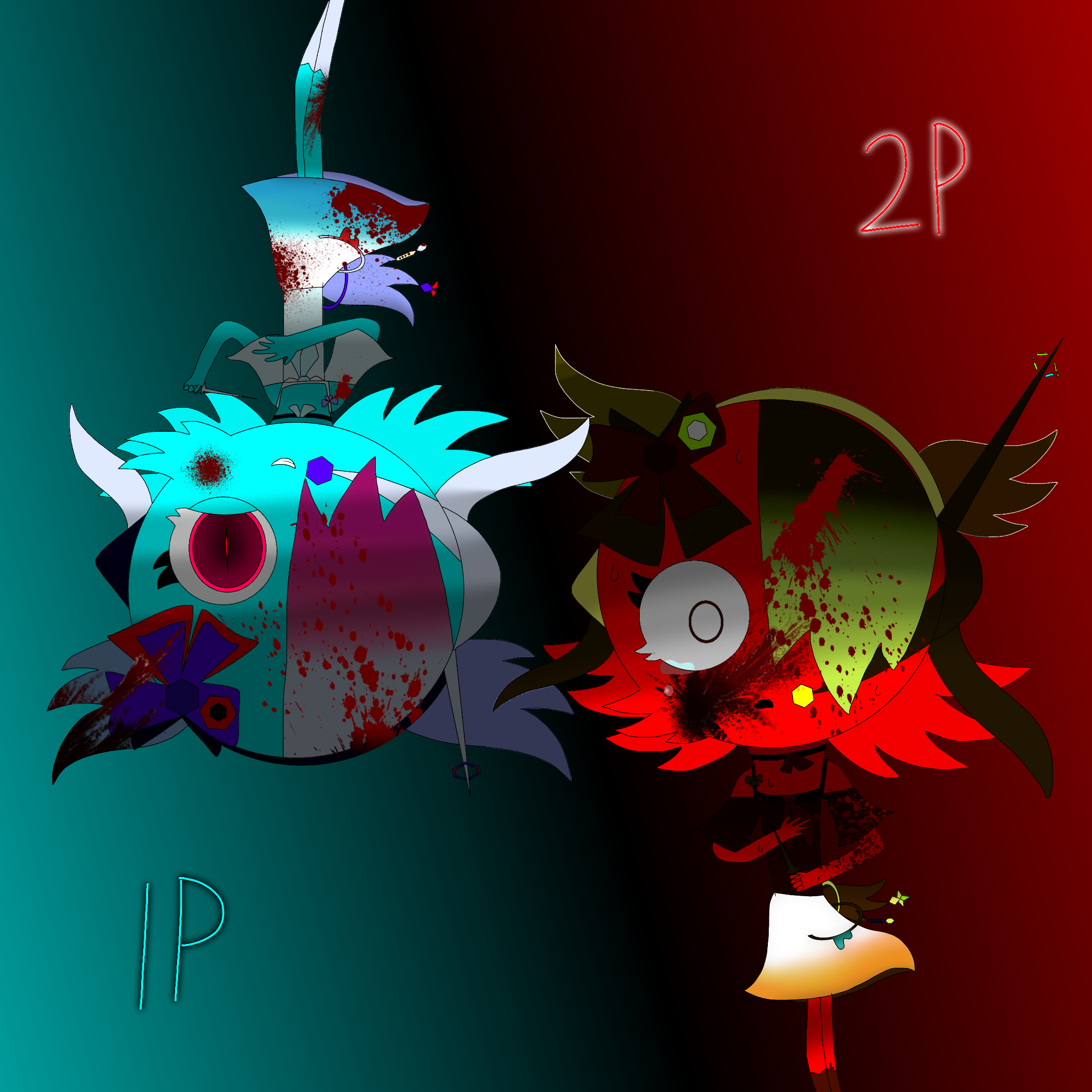 1P & 2P - ibisPaint