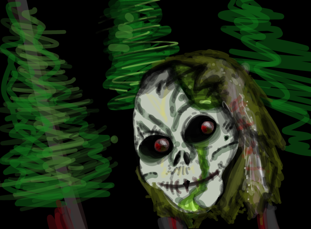 he lurks in the woods...