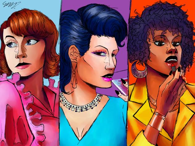 Why Women Kill drawing