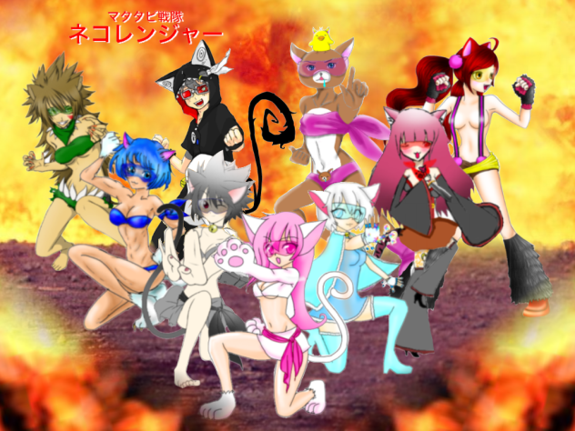 ネコホワイト登場！！ネコレンジャー