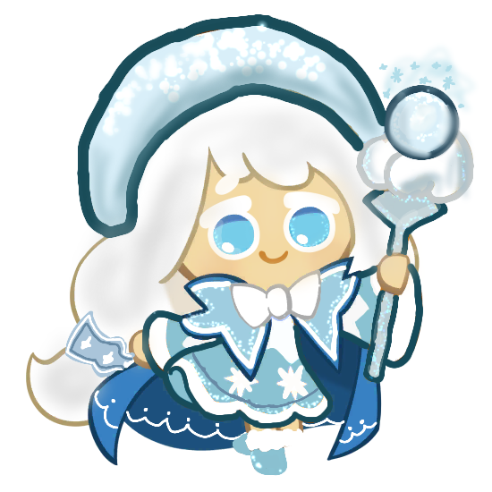 Winter Cream Puff Cookie❄