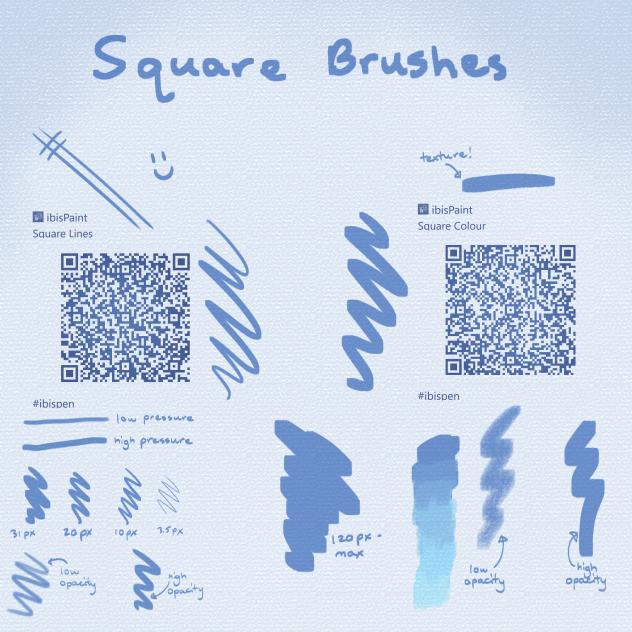 Square Brushes
