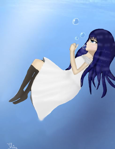 Under water - ibisPaint