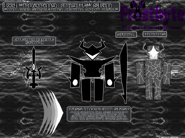 forsaken 1x4 roaring knight skin concept