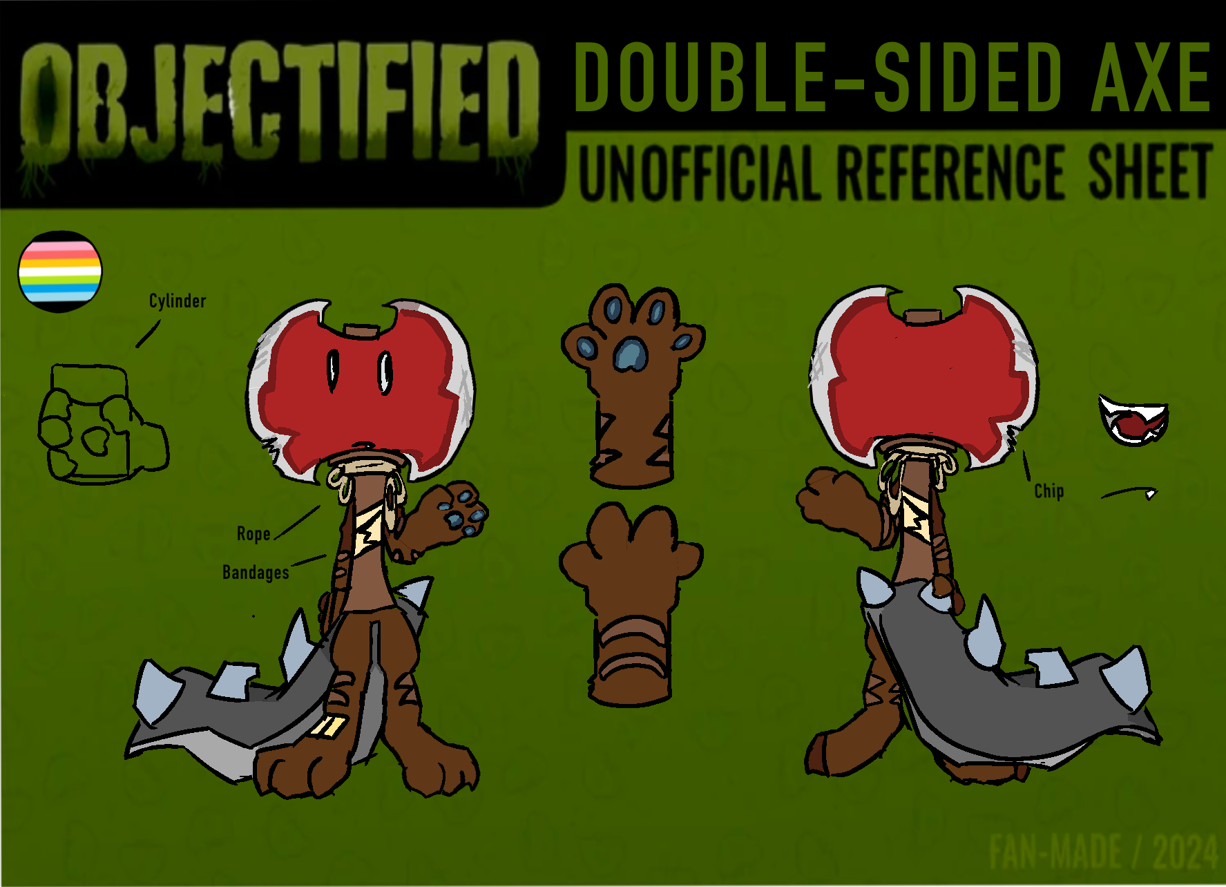 AXE- Objectified Char Sheet - ibisPaint