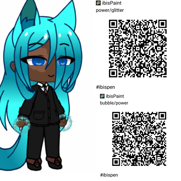 brush QR codes