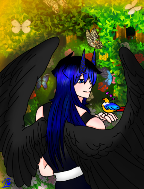 FiawKung Angel of darkness