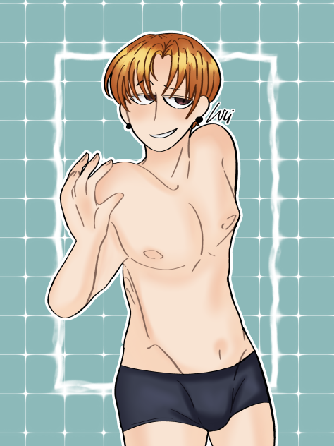 🫤um guy in underwear