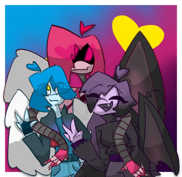 Meet Poly, Mascle, and Lexa
