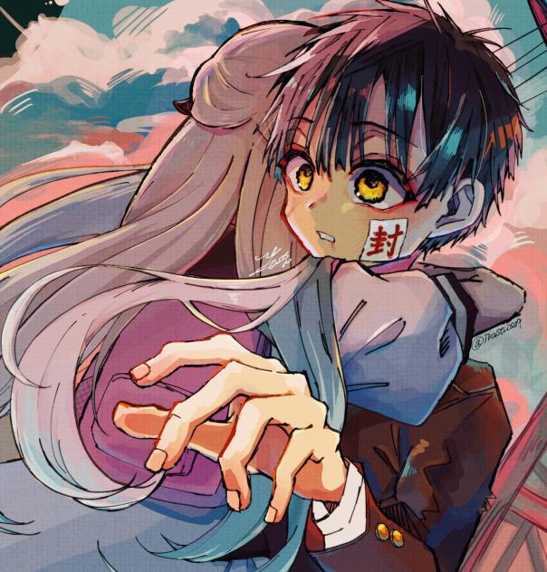 花子くん落描き