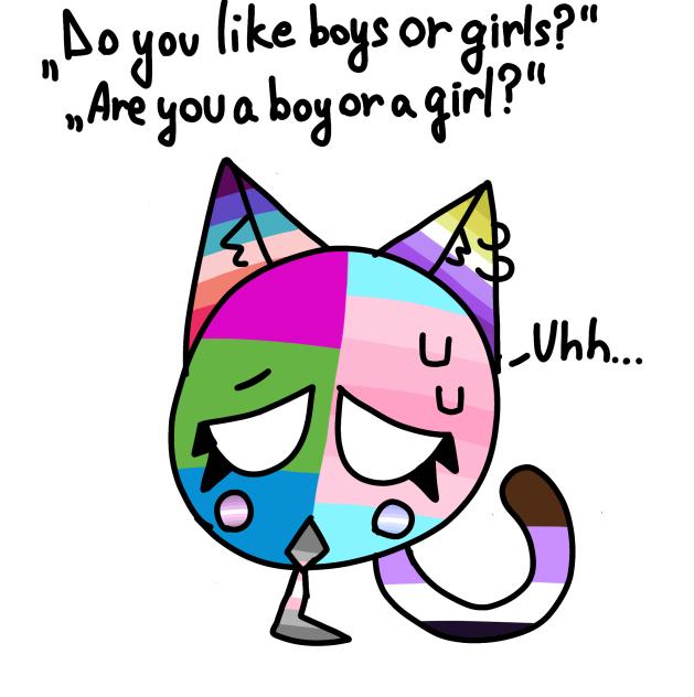 My attraction and gender is yes 😅