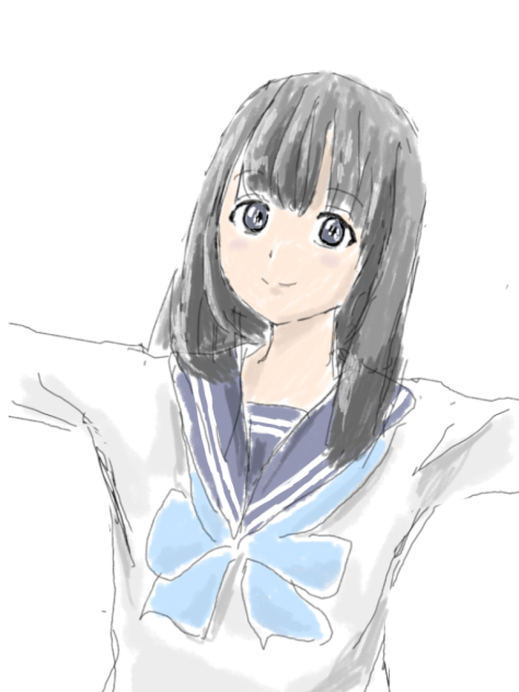 明日ちゃんのセーラー服