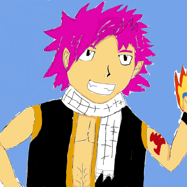 Natsu dragneel fan art