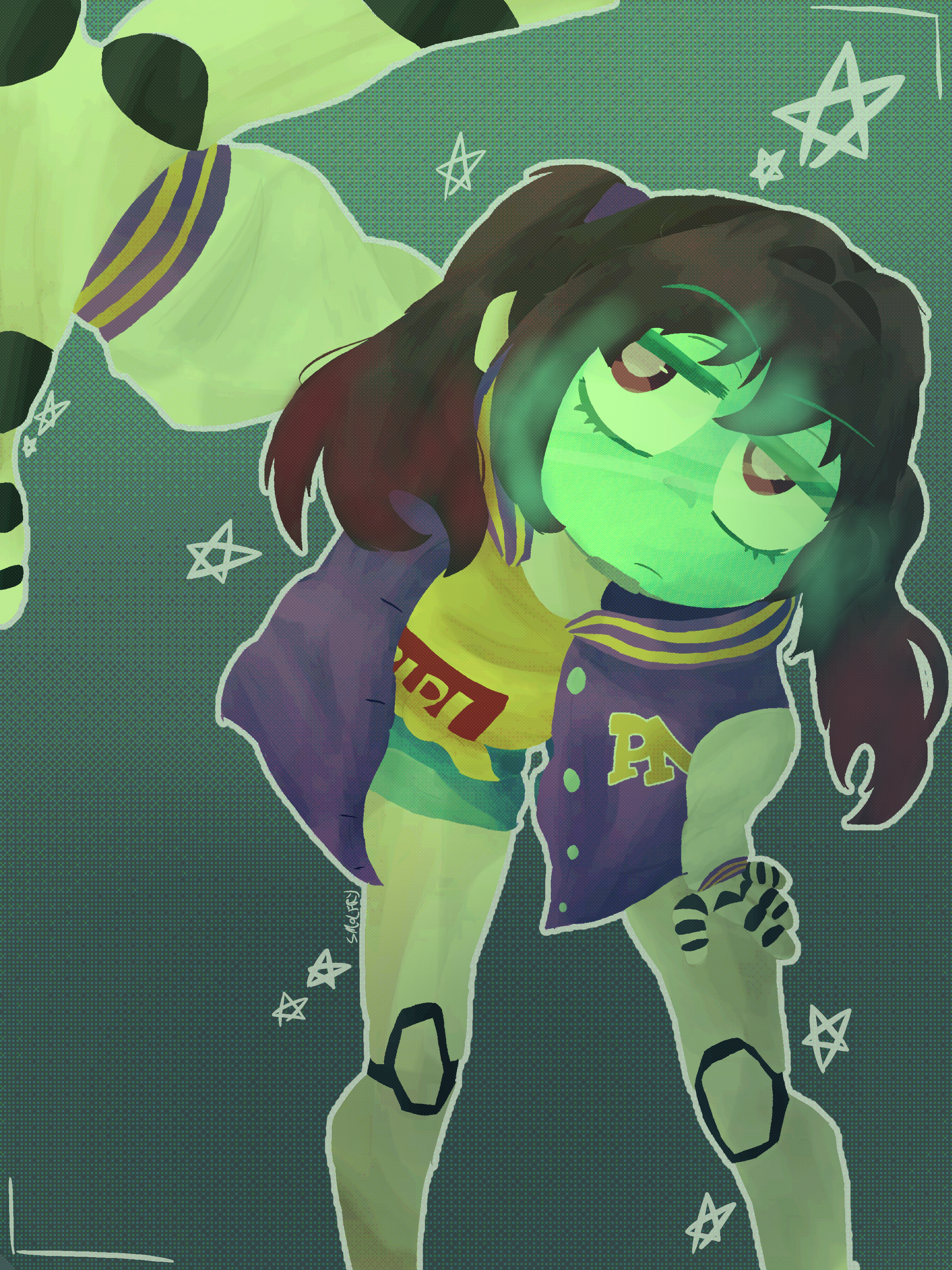 perspective + rendering practice hehe - ibisPaint