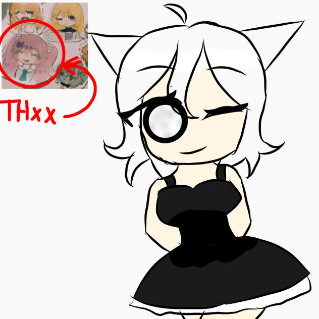 Thxxxxx for draw😭🤍🤍🤍