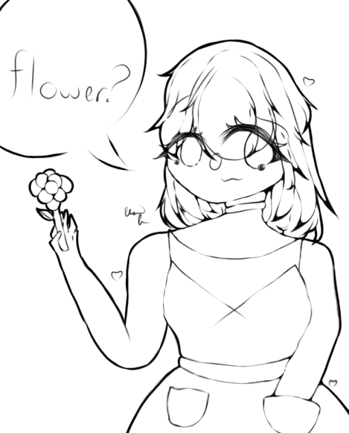 Flower❓ Lineart