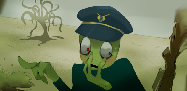 The Post Man (Salad Fingers)