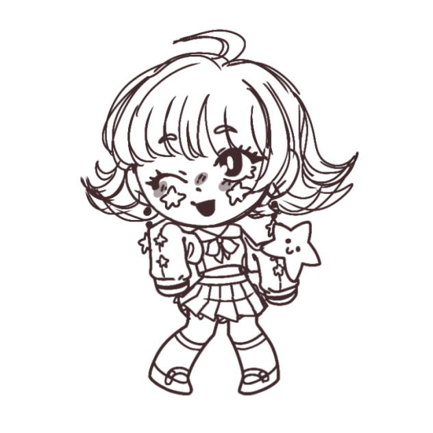 Stella Chibi [Sketch] - ibisPaint