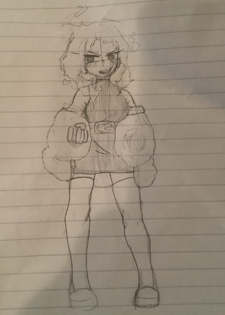 Jenna sketch (paper) 🔥🔥