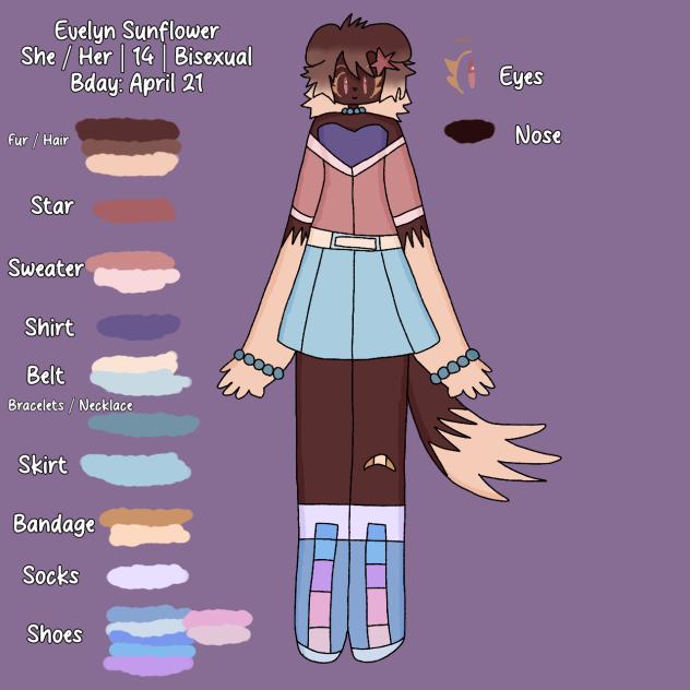 Evelyn Sunflower redesign