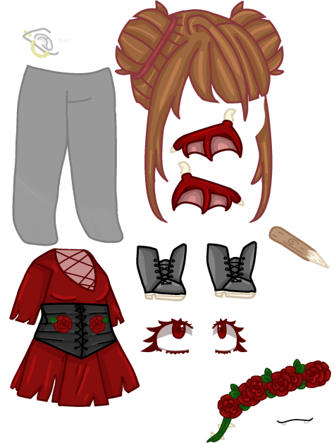 Vampire outfit for Gacha