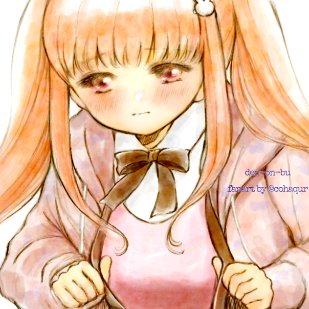いじけてサスペンダーいじってる美々兎。