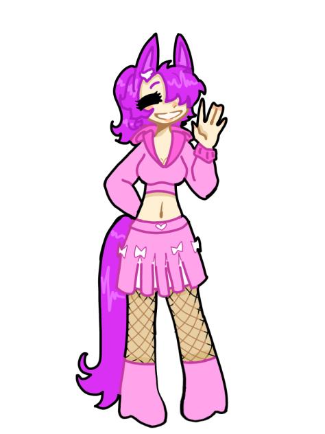 redraw of a old oc - ibisPaint