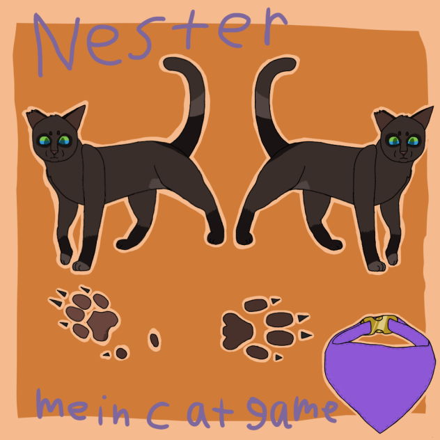 My Profile cat in Cat Game
