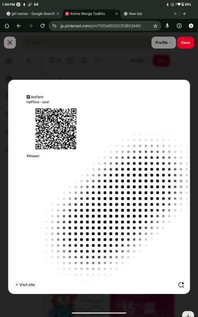 tone dot brush - ibisPaint