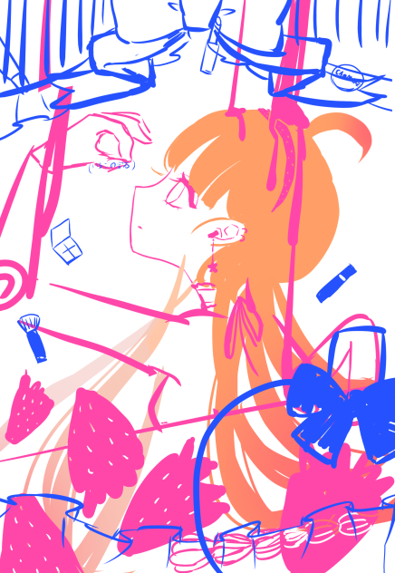 めっちゃ可愛いラフ～