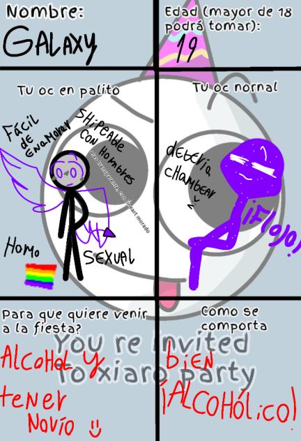 ficha para La fiesta de palitos