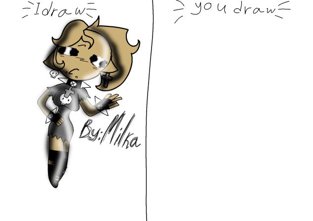 I draw and you draw collabx33