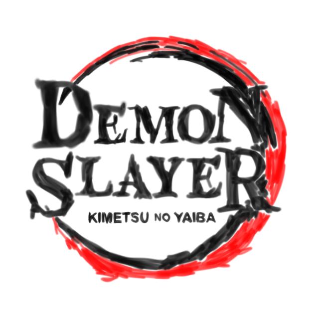 Demon slayer logo stamp