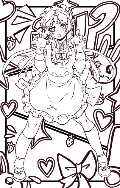 Coloring vers for orchid
