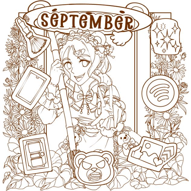 SEPTEMBER ME 2025(Lineart)