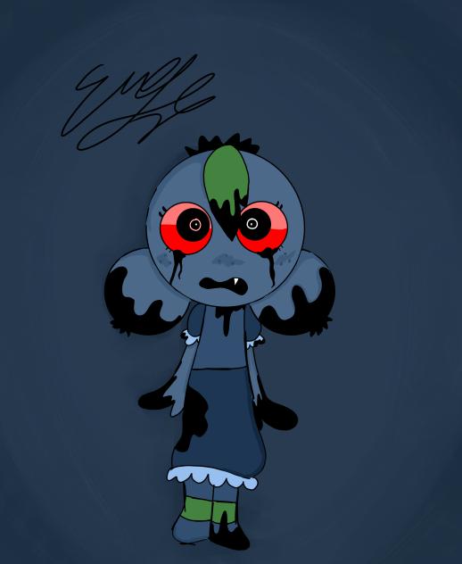 My oc blue as a twisted - ibisPaint