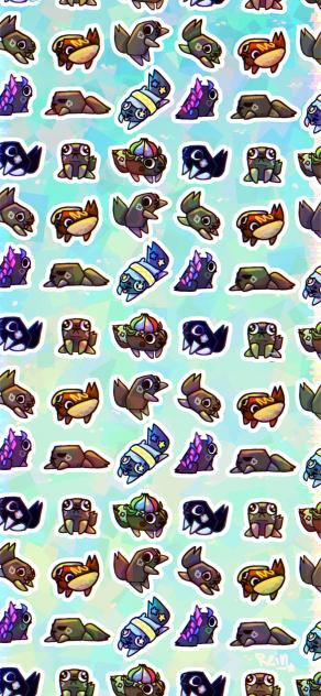 Pebble wallpaper moment