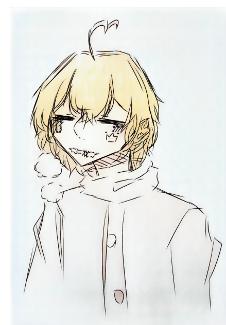 オリキャ(自動色塗り)