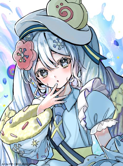 ぬりえ　ゆきみく