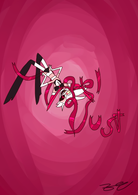 Angel Dust (from Hazbin Hotel)