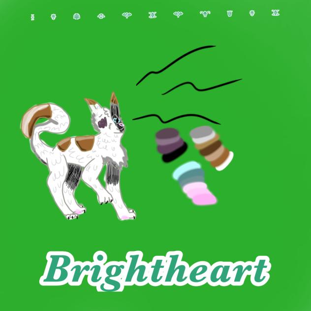 Bright heart is yummy