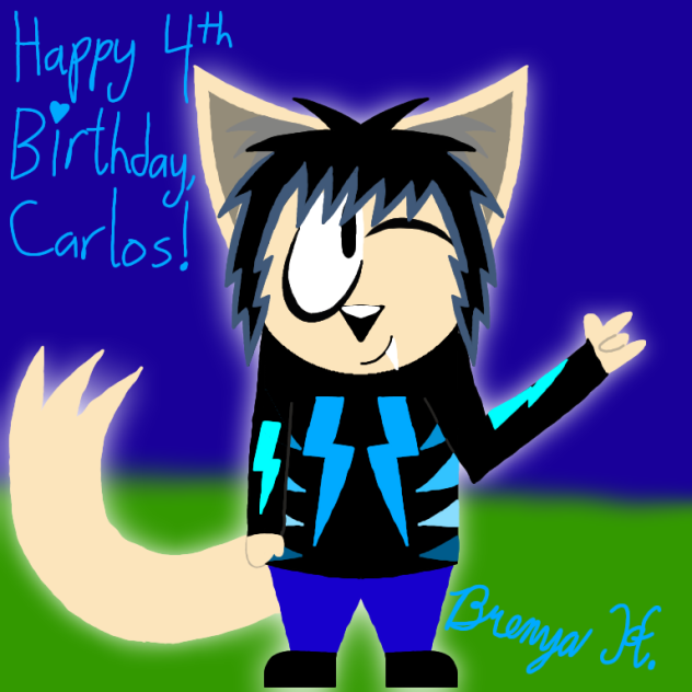 Happy 4th Birthday, Carlos