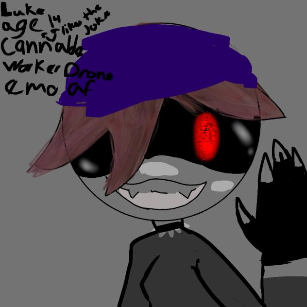 one of my FRIENDS  murder drones oc