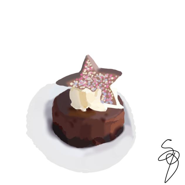 Brownie or cake