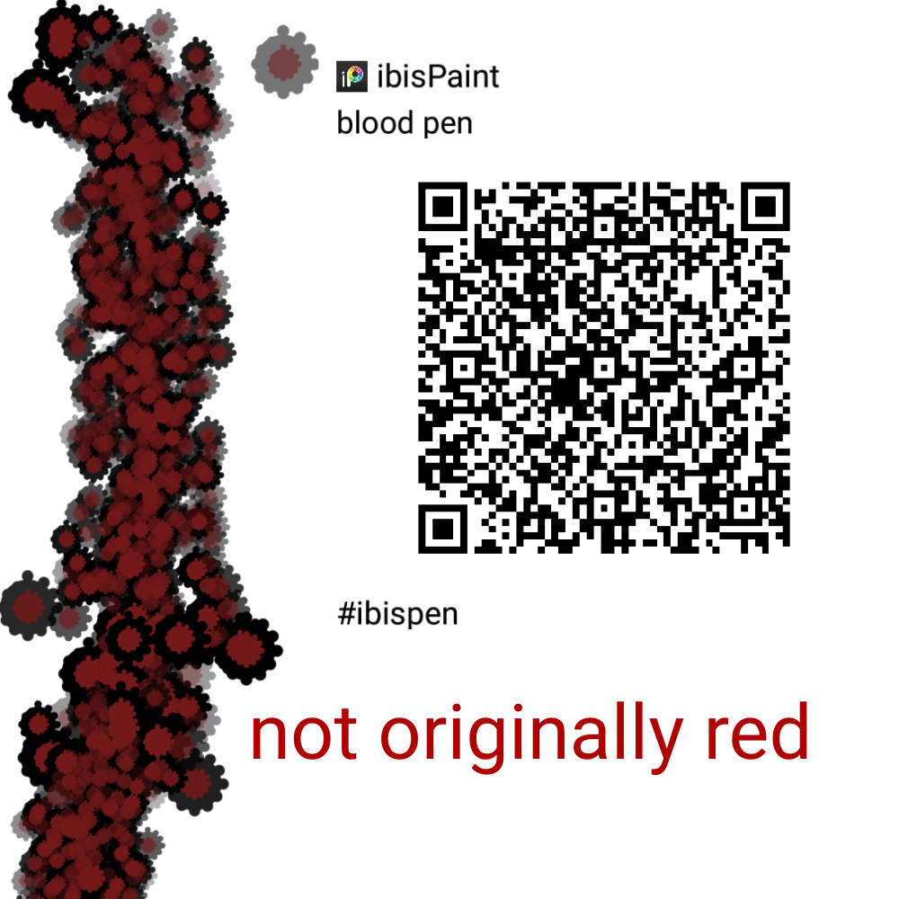 blood pen - ibisPaint