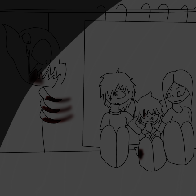 I didn’t wanna color it 👍