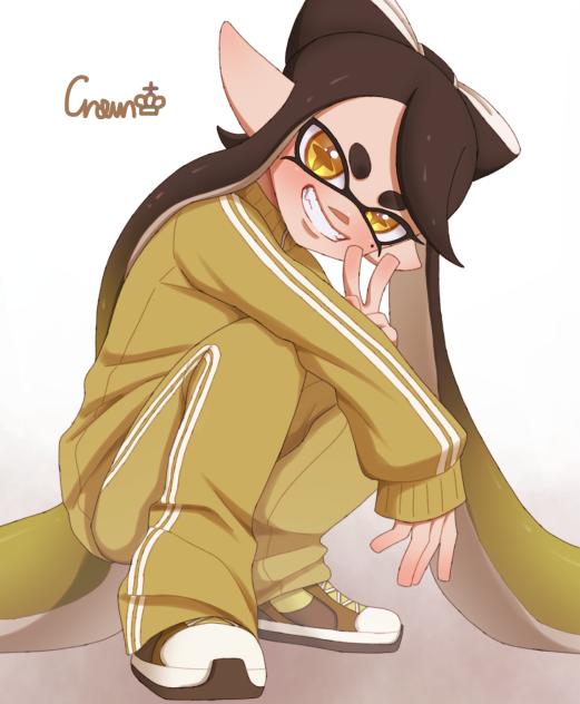 ヤンキー座りアオリちゃん