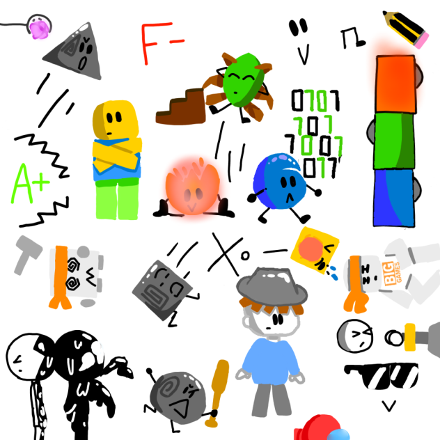 My ibispaint rewind. With colour